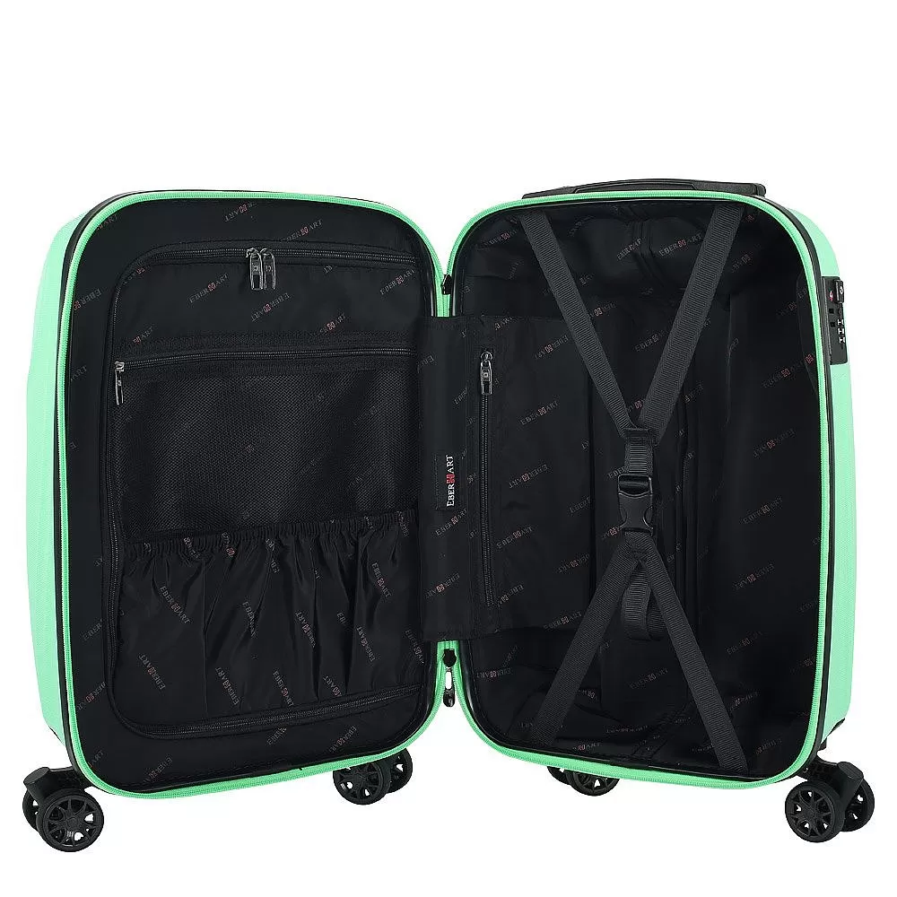 Зелёные чемоданы для ручной клади  - фото 17