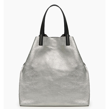 Серебристые женские сумки  - фото 21