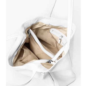Большие сумки белого цвета  - фото 27
