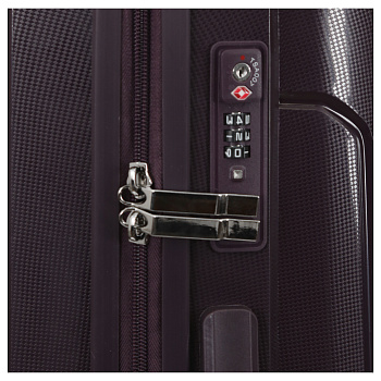 Фиолетовые женские чемоданы  - фото 32