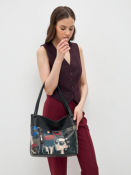 Кожаные женские сумки  - фото 150