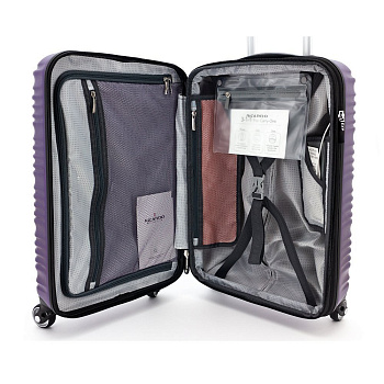 Фиолетовые женские чемоданы  - фото 19