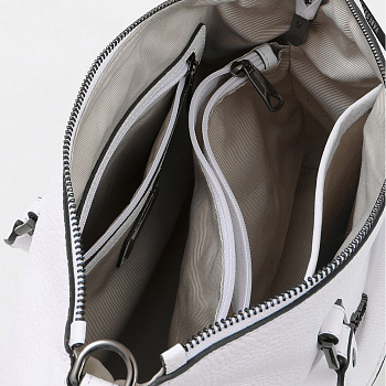 Белые кожаные женские сумки  - фото 70