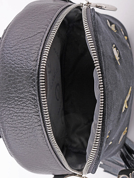 Черные женские сумки через плечо  - фото 85