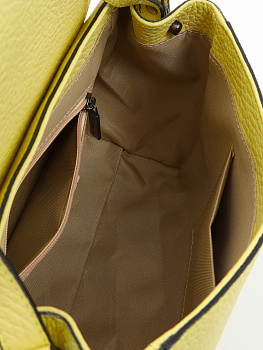 Желтые женские сумки через плечо  - фото 39