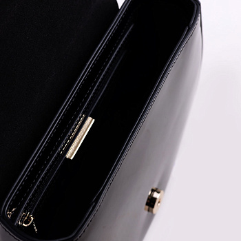 Черные женские сумки через плечо  - фото 176