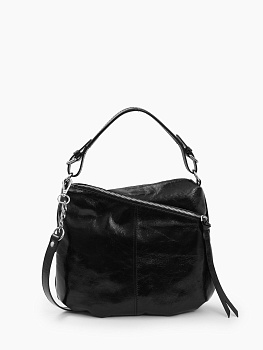 Чёрные женские сумки-мешки  - фото 75