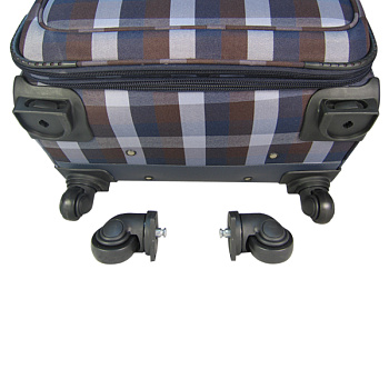 Синие чемоданы для ручной клади  - фото 46
