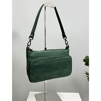 Зелёные замшевые сумки  - фото 5