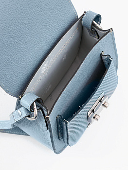 Голубые женские сумки через плечо  - фото 27
