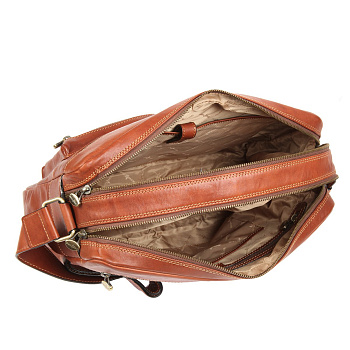 Мужские сумки цвет коричневый  - фото 98