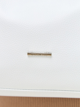 Белые кожаные женские сумки  - фото 42