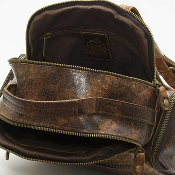 Женские рюкзаки коричневого цвета  - фото 16