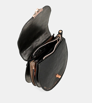 Черные женские сумки через плечо  - фото 171