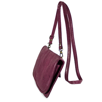 Фиолетовые женские сумки через плечо  - фото 56