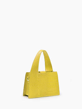 Желтые женские сумки через плечо  - фото 10