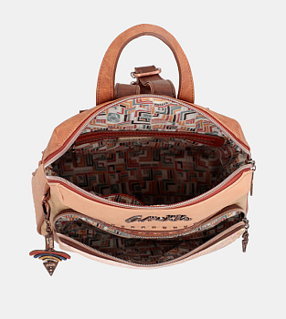 Женские рюкзаки бежевого цвета  - фото 38