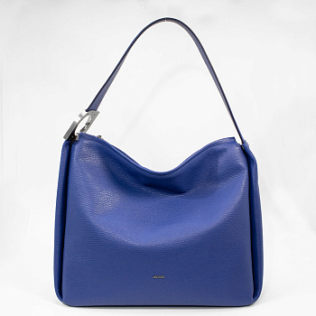Синие кожаные женские сумки  - фото 4