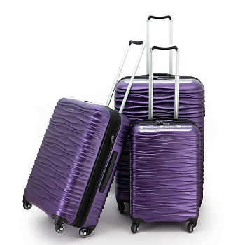 Фиолетовые женские чемоданы  - фото 8
