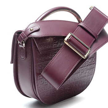 Фиолетовые женские сумки через плечо  - фото 2