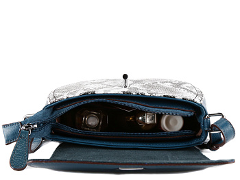 Бирюзовые женские сумки через плечо  - фото 102