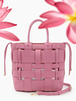 Розовые женские сумки  - фото 32