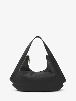 Чёрные женские сумки-мешки  - фото 35