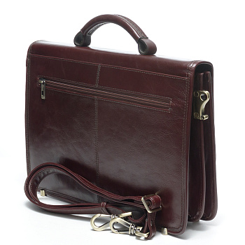 Мужские портфели цвет коричневый  - фото 29