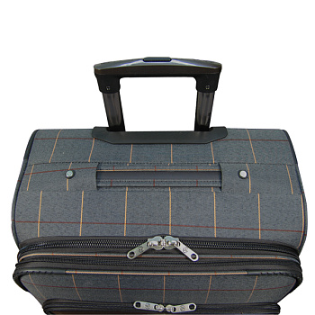 Серые чемоданы для ручной клади  - фото 25