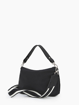 Чёрные женские сумки-мешки  - фото 95