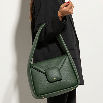 Деловые сумки зеленого цвета  - фото 32