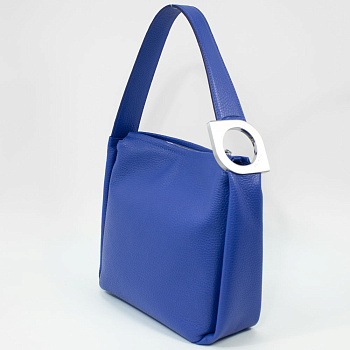 Синие кожаные женские сумки  - фото 2