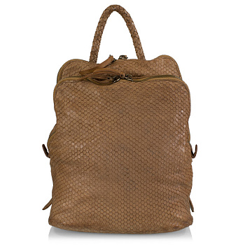 Женские рюкзаки коричневого цвета  - фото 18