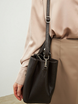 Кожаные женские сумки  - фото 314