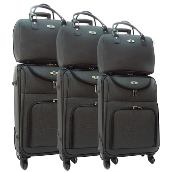 Серые мужские чемоданы  - фото 22