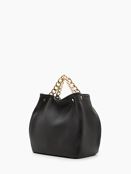 Чёрные женские сумки-мешки  - фото 24