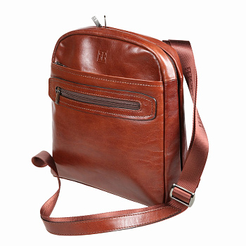 Мужские сумки цвет коричневый  - фото 12