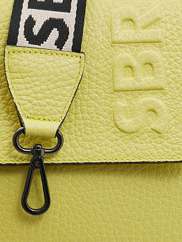 Желтые женские сумки через плечо  - фото 38