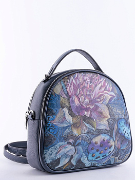 Женские рюкзаки синего цвета  - фото 2