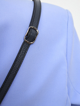 Синие кожаные женские сумки  - фото 39