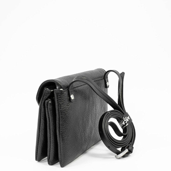 Черные женские сумки через плечо  - фото 5