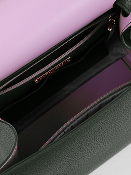 Фиолетовые женские сумки через плечо  - фото 43