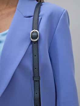 Синие кожаные женские сумки  - фото 50