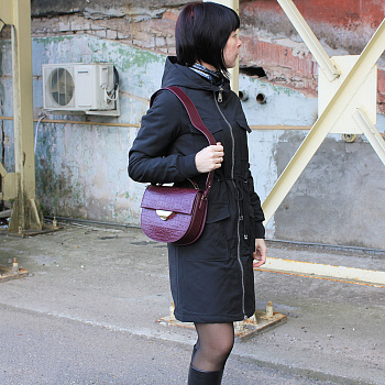 Фиолетовые женские сумки  - фото 10