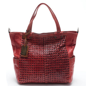 Красные женские сумки  - фото 21