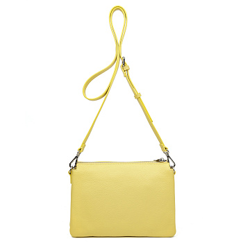 Желтые женские сумки через плечо  - фото 34