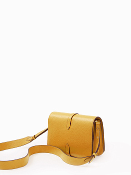 Желтые женские сумки через плечо  - фото 45