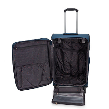 Синие чемоданы для ручной клади  - фото 4