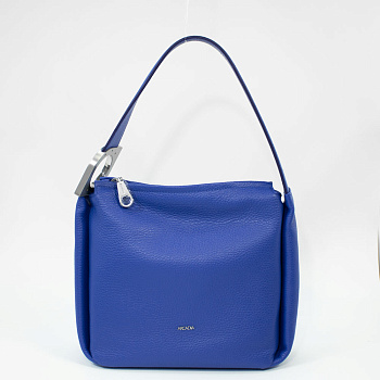 Синие кожаные женские сумки  - фото 1