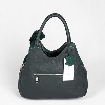 Зелёные замшевые сумки  - фото 3